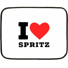 I Love Spritz Fleece Blanket (mini) by ilovewhateva
