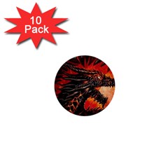 Dragon 1  Mini Buttons (10 Pack) 