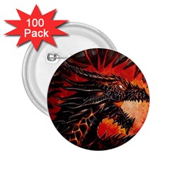 Dragon 2 25  Buttons (100 Pack) 