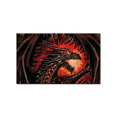 Dragon Sticker (rectangular)
