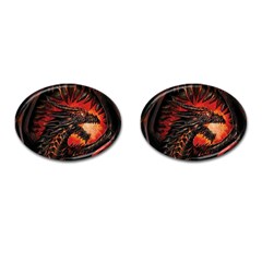 Dragon Cufflinks (oval)