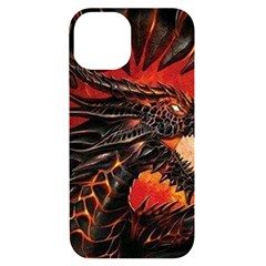 Dragon Iphone 14 Black Uv Print Case by Salman4z