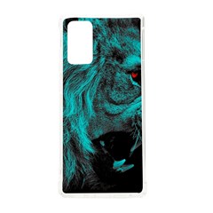 Angry Male Lion Predator Carnivore Samsung Galaxy Note 20 Tpu Uv Case