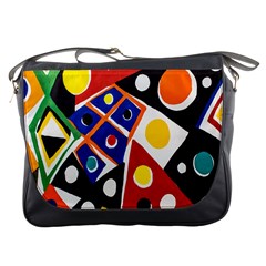 Pattern And Decoration Revisited At The East Side Galleries Messenger Bag by Salman4z