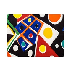Pattern And Decoration Revisited At The East Side Galleries Premium Plush Fleece Blanket (mini) by Salman4z