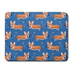 Corgi Patterns Small Mousepad by Salman4z