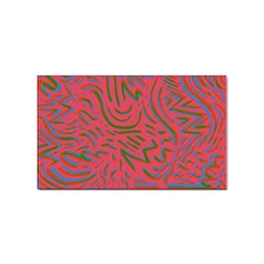 Pattern Saying Wavy Sticker Rectangular (10 Pack) by Salman4z