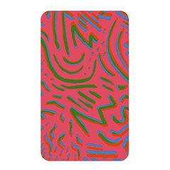 Pattern Saying Wavy Memory Card Reader (rectangular)