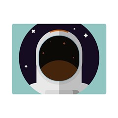 Astronaut Space Astronomy Universe Premium Plush Fleece Blanket (mini) by Salman4z