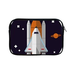 Rocket Space Universe Spaceship Apple Ipad Mini Zipper Cases by Salman4z