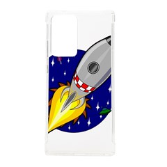 Rocket Ship Launch Vehicle Moon Samsung Galaxy Note 20 Ultra Tpu Uv Case by Salman4z
