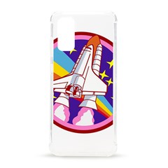 Badge Patch Pink Rainbow Rocket Samsung Galaxy S20 6 2 Inch Tpu Uv Case by Salman4z