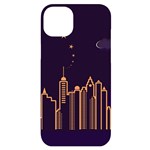 Skyscraper Town Urban Towers iPhone 14 Plus Black UV Print Case Front
