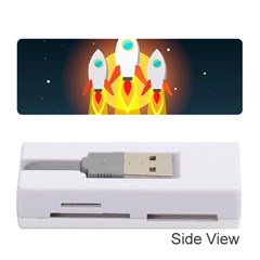 Rocket Take Off Missiles Cosmos Memory Card Reader (stick) by Salman4z