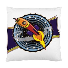 Rocket Space Clipart Illustrator Standard Cushion Case (two Sides) by Salman4z