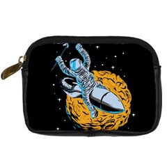 Astronaut Planet Space Science Digital Camera Leather Case by Salman4z