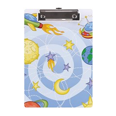 Science Fiction Outer Space A5 Acrylic Clipboard