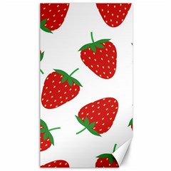 Seamless Pattern Fresh Strawberry Canvas 40  X 72 