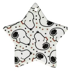 Dog Pattern Ornament (Star)