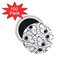 Dog Pattern 1.75  Magnets (100 pack) 