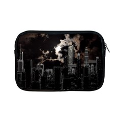 City Night Moon Skyline Skyscraper Apple Ipad Mini Zipper Cases by Salman4z