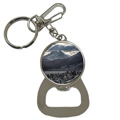 Nature s Symphony: A Portrait Of Ushuaia s Wild Beauty  Bottle Opener Key Chain by dflcprintsclothing