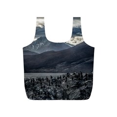 Nature s Symphony: A Portrait Of Ushuaia s Wild Beauty  Full Print Recycle Bag (s) by dflcprintsclothing