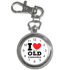 I Love Old Fashioned Key Chain Watches by ilovewhateva