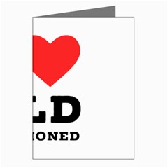 I Love Old Fashioned Greeting Cards (pkg Of 8) by ilovewhateva