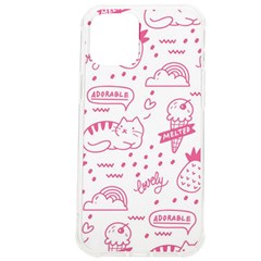 Cute-girly-seamless-pattern Iphone 12 Pro Max Tpu Uv Print Case