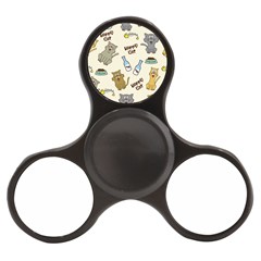 Happy-cats-pattern-background Finger Spinner by Salman4z