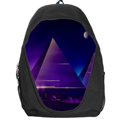 Egyptian-pyramids-night-landscape-cartoon Backpack Bag by Salman4z