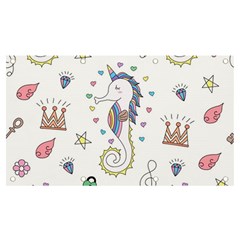 Seamless-pattern-cute-unicorn-cartoon-hand-drawn Banner And Sign 7  X 4  by Salman4z