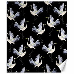 Crane Pattern Canvas 20  x 24 