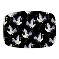 Crane Pattern Mini Square Pill Box