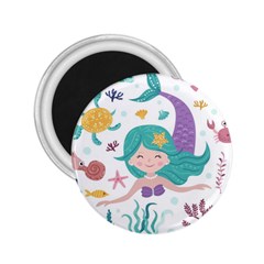 Set-cute-mermaid-seaweeds-marine-inhabitants 2 25  Magnets by Salman4z