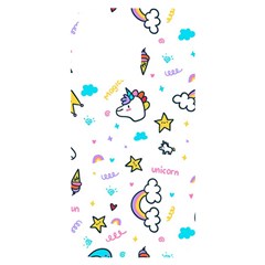 Unicorns-rainbows-seamless-pattern Iphone 14 Pro Max Black Uv Print Case by Salman4z