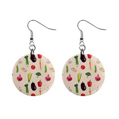 Vegetables Mini Button Earrings