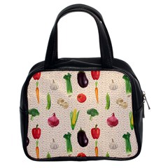 Vegetables Classic Handbag (two Sides) by SychEva