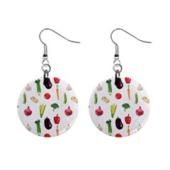 Vegetable Mini Button Earrings