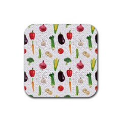 Vegetable Rubber Coaster (Square)