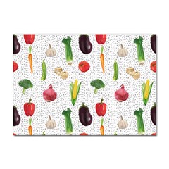 Vegetable Sticker A4 (10 pack)