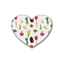 Vegetable Rubber Coaster (Heart)