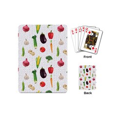 Vegetable Playing Cards Single Design (Mini)