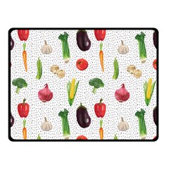 Vegetable Two Sides Fleece Blanket (Small)