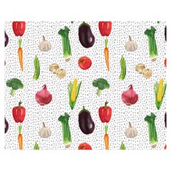 Vegetable Two Sides Premium Plush Fleece Blanket (Medium)