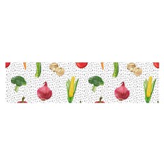 Vegetable Oblong Satin Scarf (16  x 60 )