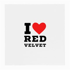 I Love Red Velvet Medium Glasses Cloth by ilovewhateva