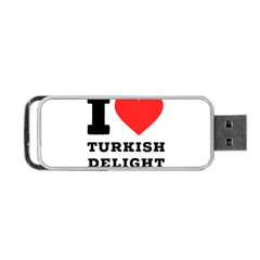 I Love Turkish Delight Portable Usb Flash (two Sides) by ilovewhateva