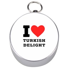 I Love Turkish Delight Silver Compasses by ilovewhateva